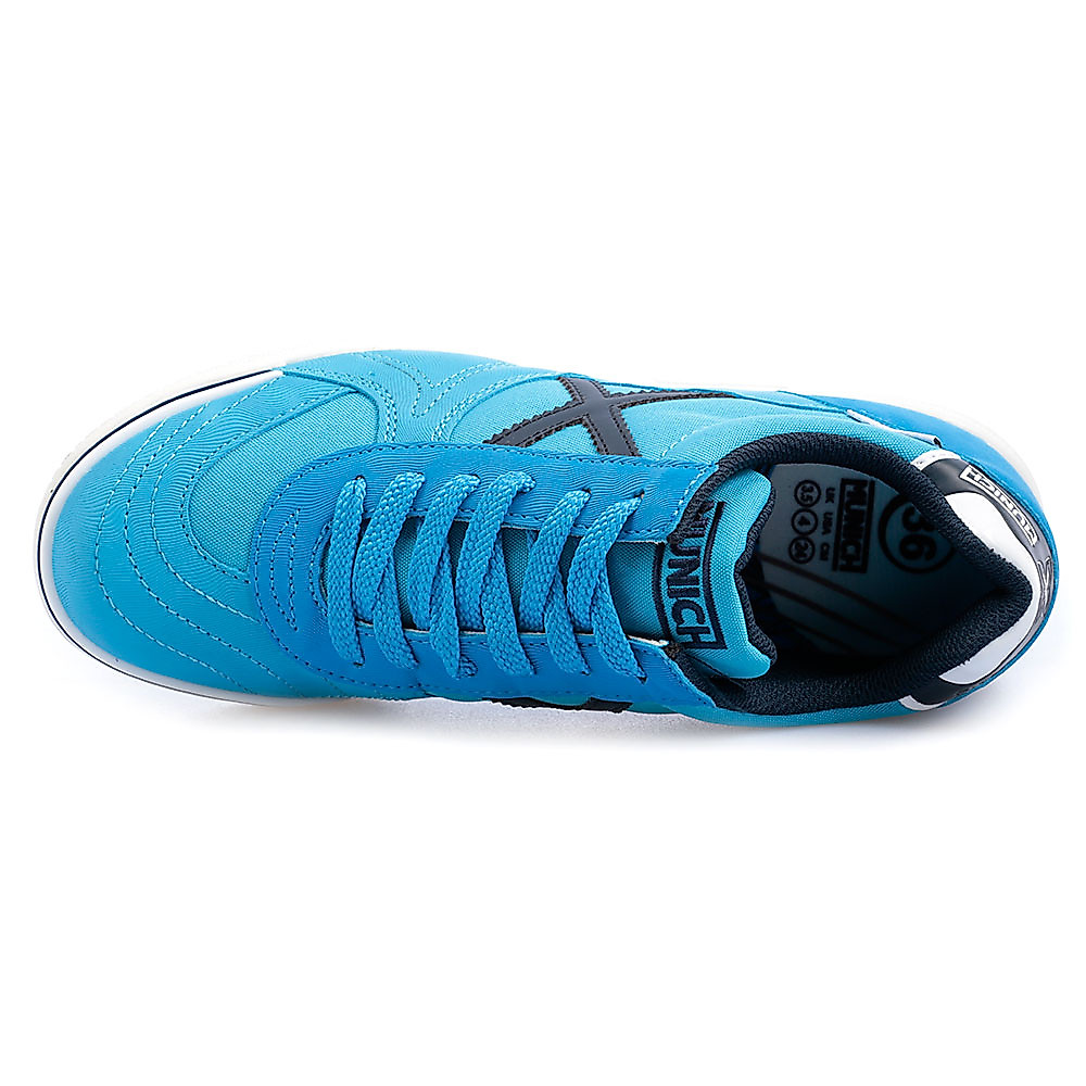 Zapatillas de Fútbol Sala G-3 Junior Azul Celeste - Fútbol Factory