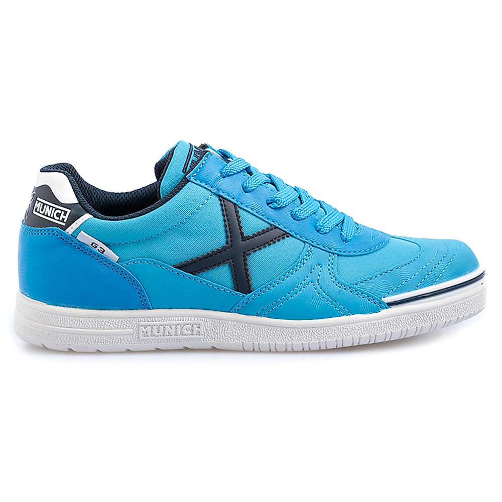 Zapatillas de Fútbol Sala G-3 Junior Azul Celeste - Fútbol Factory