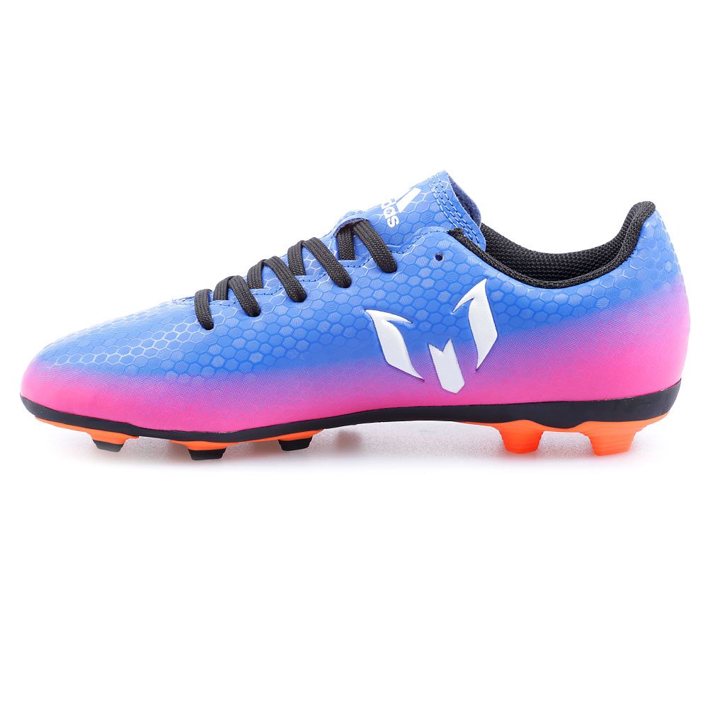 Botas de Fútbol Messi 16.4 FxG Junior Azul - Fútbol Factory