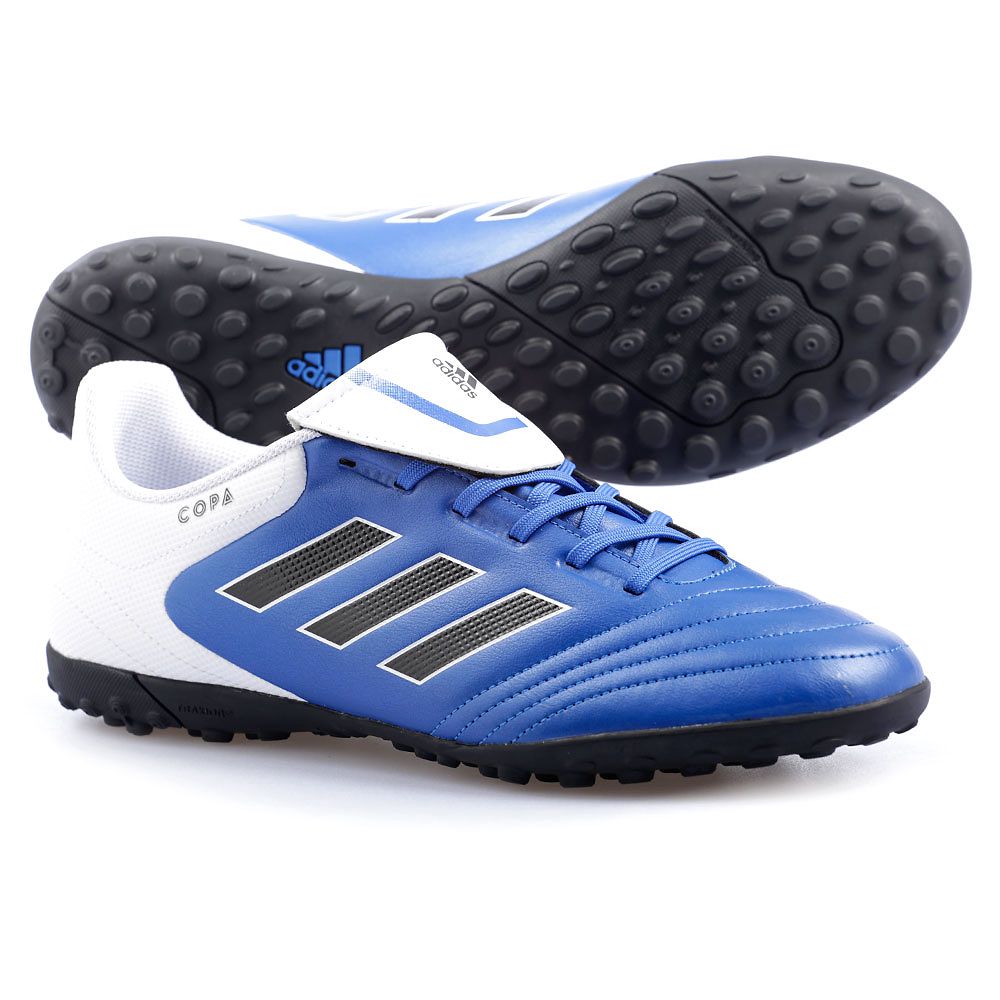 Botas de Fútbol Copa 17.4 Multitaco Azul - Fútbol Factory