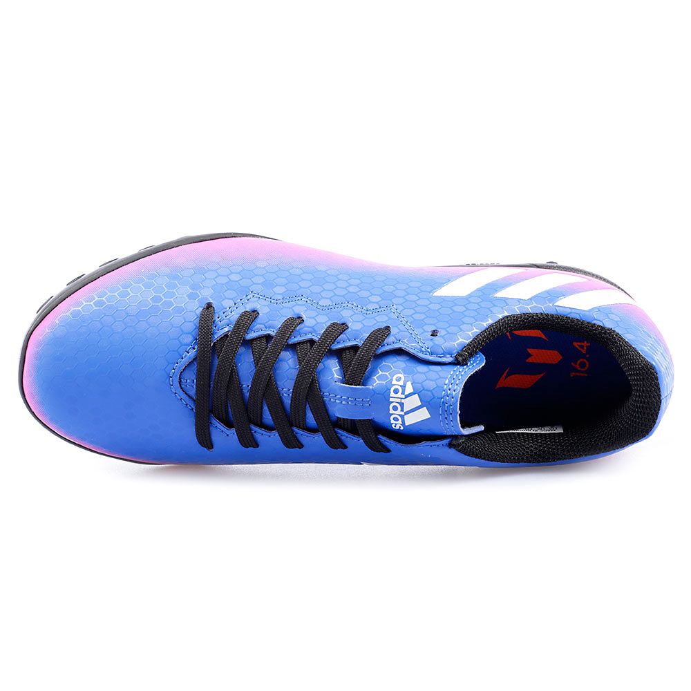 Botas de Fútbol Messi 16.4 Multitaco Junior Azul - Fútbol Factory