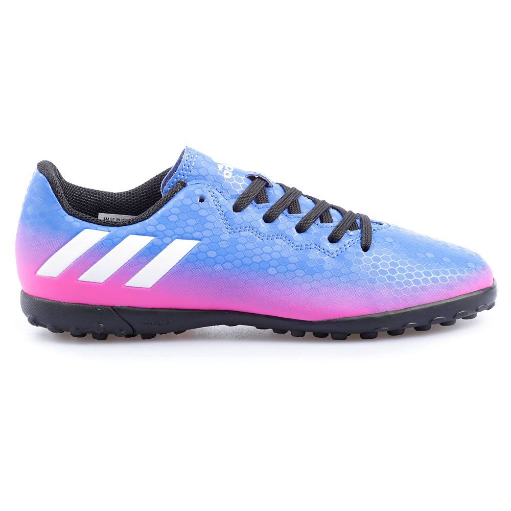 Botas de Fútbol Messi 16.4 Multitaco Junior Azul - Fútbol Factory
