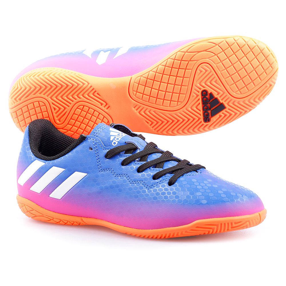 Zapatillas de Fútbol Sala Messi 16.4 IN Junior Azul Zapatillas de Fútbol Sala Messi 16.4 IN Junior Azul - Fútbol Factory