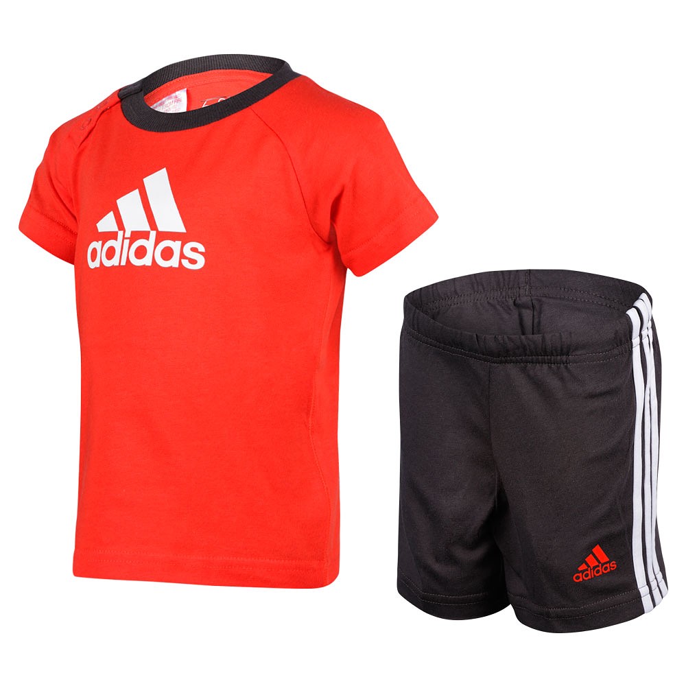 Conjunto de Paseo Summer Bebé Rojo - Fútbol Factory