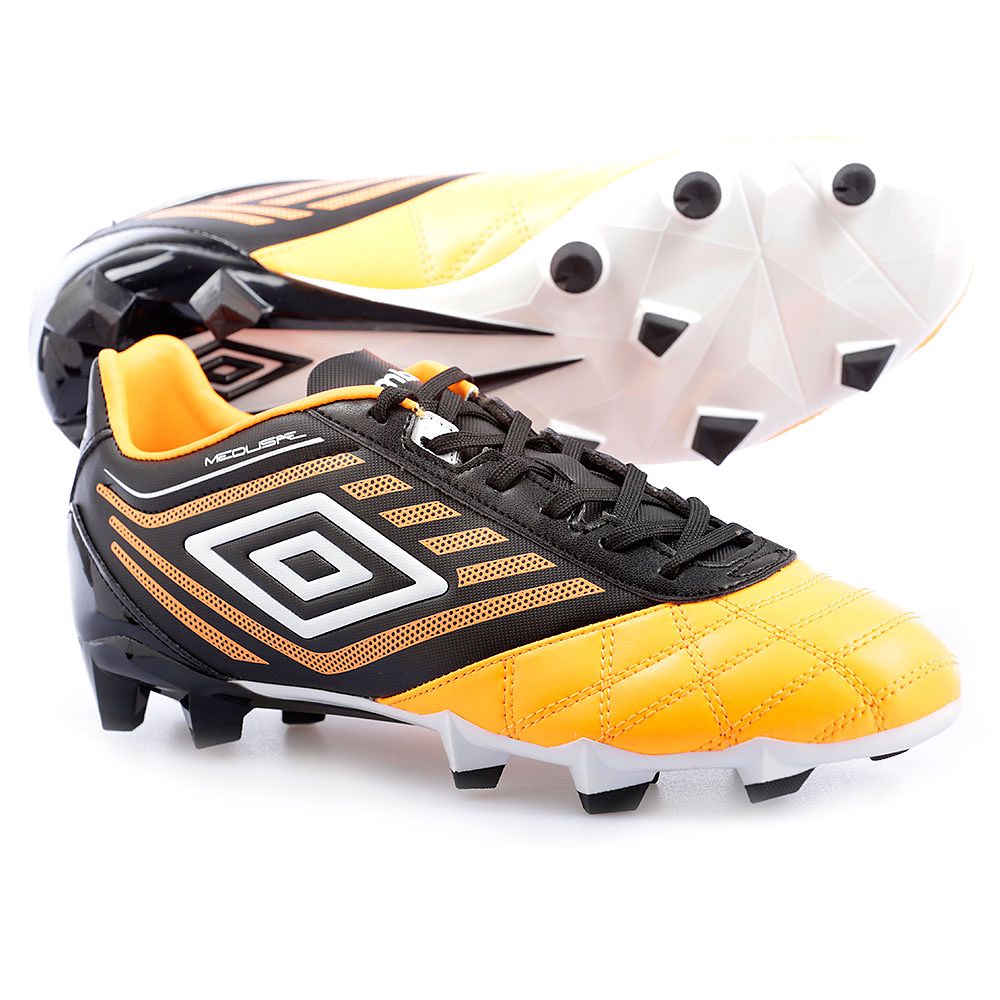 Botas de Fútbol Medusae Club HG Naranja - Fútbol Factory