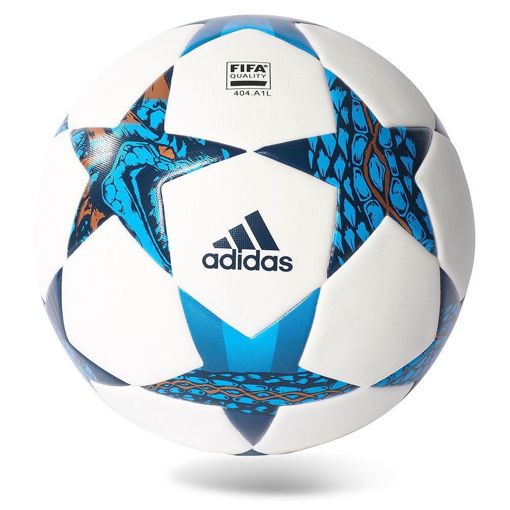 Balón de Fútbol 11 Oficial Top Finale 17 Cardiff 2016/2017 UCL Blanco - Fútbol Factory