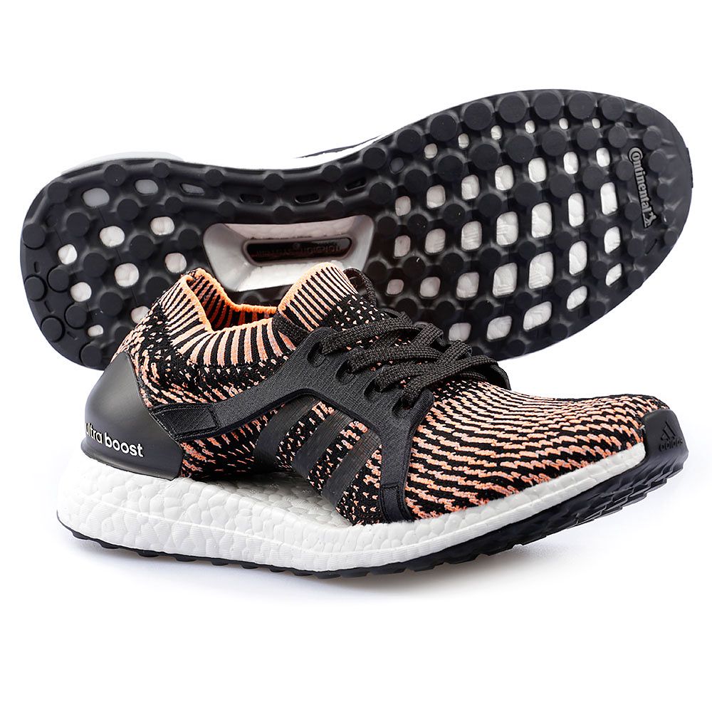 Zapatillas de Running Ultra Boost X Mujer Negro Naranja - Fútbol Factory