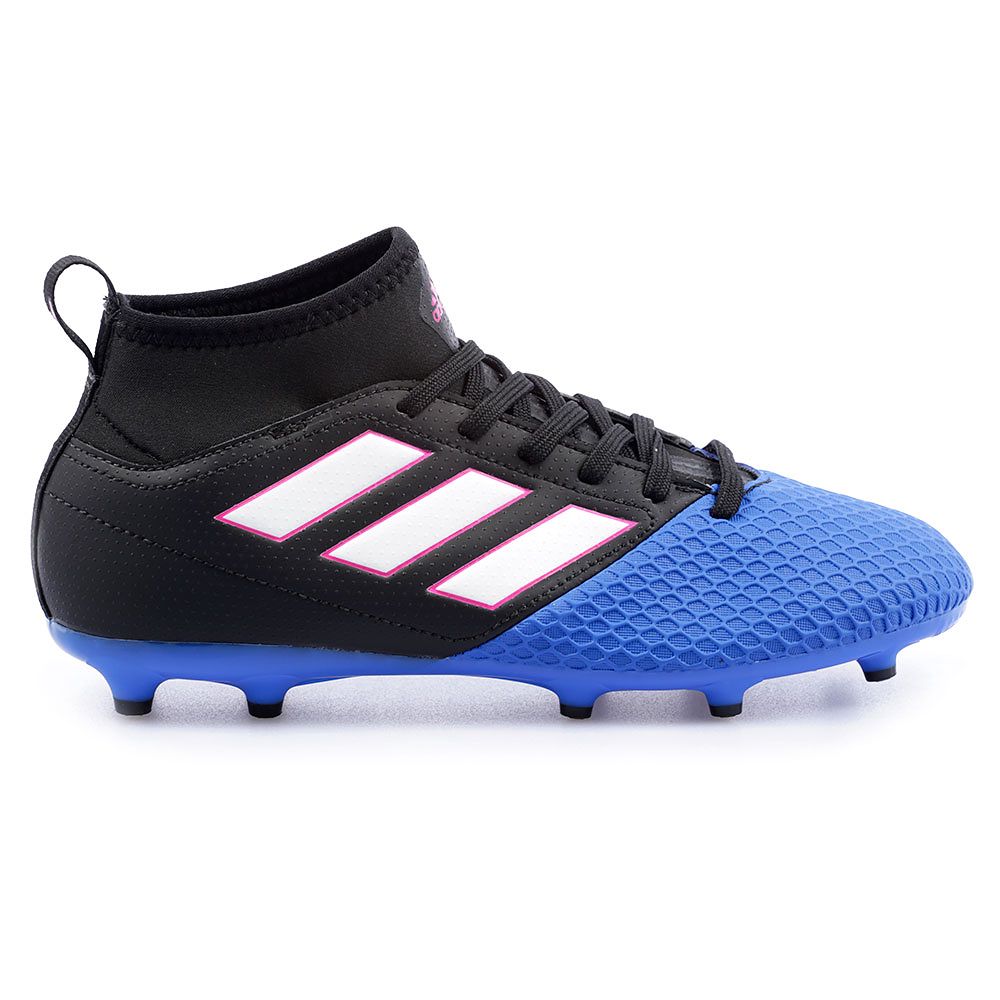 Botas de Fútbol ACE 17.3 Primemesh FG Junior Azul Negro - Fútbol Factory