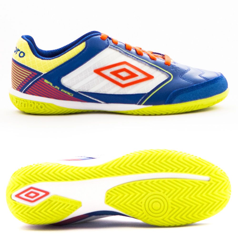 Zapatillas de Fútbol Sala Sala Pro IC Azul Blanco - Fútbol Factory