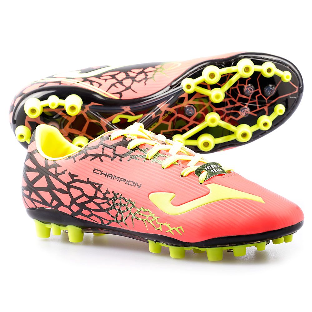 Botas de Fútbol Champion Cup AG Naranja Amarillo - Fútbol Factory