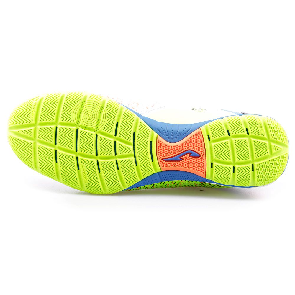 Zapatillas de Fútbol Sala Evo Flex IC Blanco Naranja Zapatillas de Fútbol Sala Evo Flex IC Blanco Naranja - Fútbol Factory