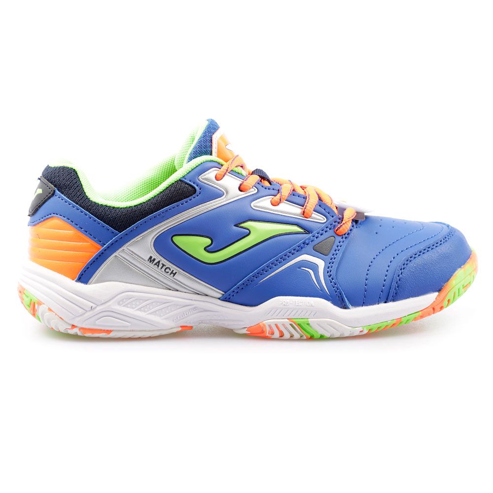 Zapatillas de Padel Match Junior Azul Naranja - Fútbol Factory