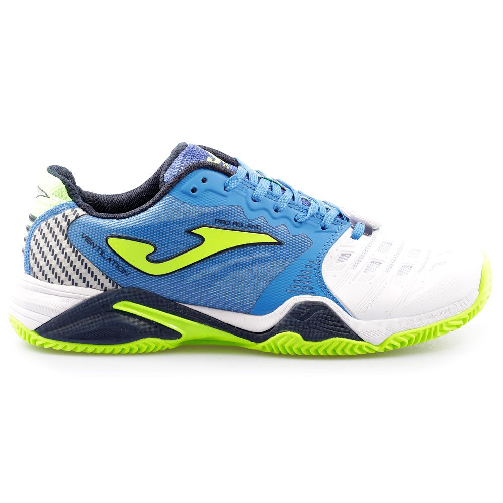 Zapatillas de Tenis Pro Roland Blanco Azul - Fútbol Factory