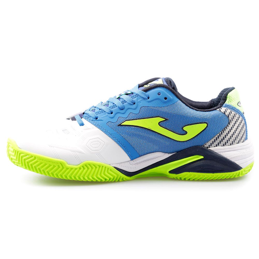 Zapatillas de Tenis Pro Roland Blanco Azul - Fútbol Factory