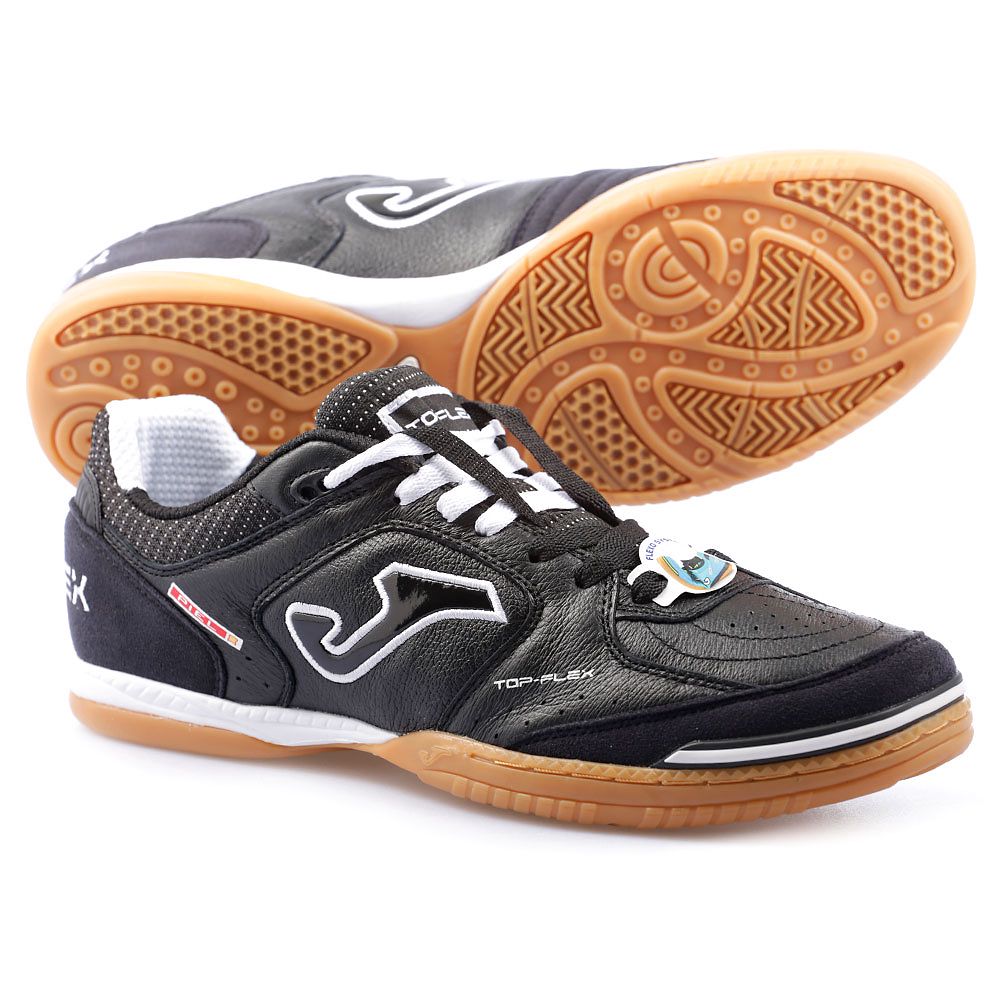 Zapatillas de Fútbol Sala Top Flex IC Negro - Fútbol Factory