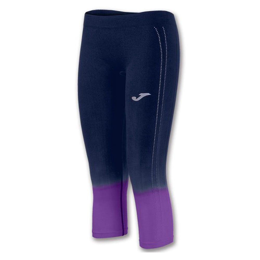 Mallas de Running Pirata Free 3/4 Mujer Morado - Fútbol Factory