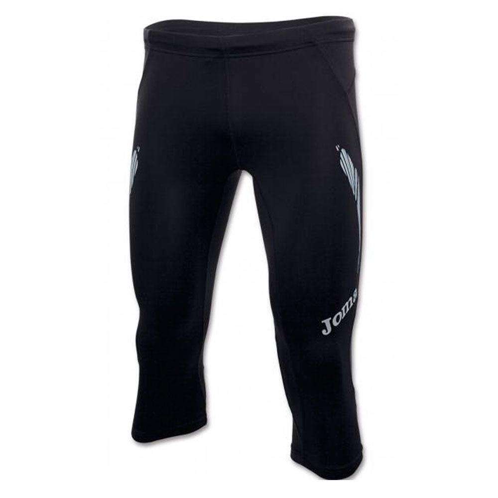 Mallas 3/4 de Running Elite III Negro - Fútbol Factory