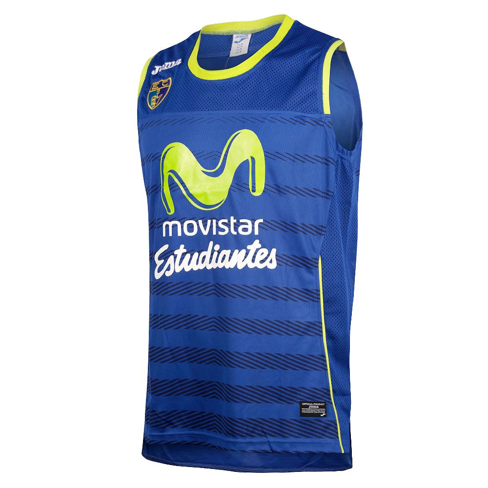 Camiseta 1ª Estudiantes 2016/2017 Baloncesto Marino - Fútbol Factory