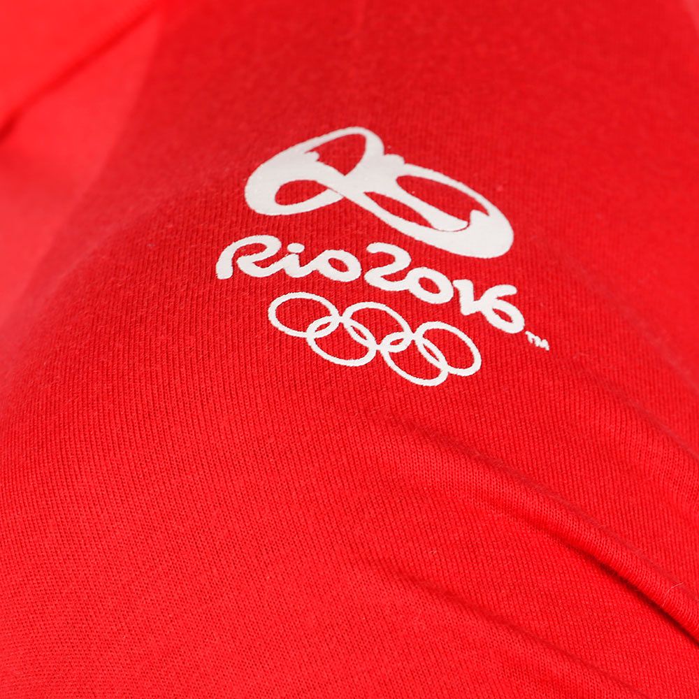 Polo de Paseo Equipo Olímpico Español Rio 2016 Mujer Rojo - Fútbol Factory