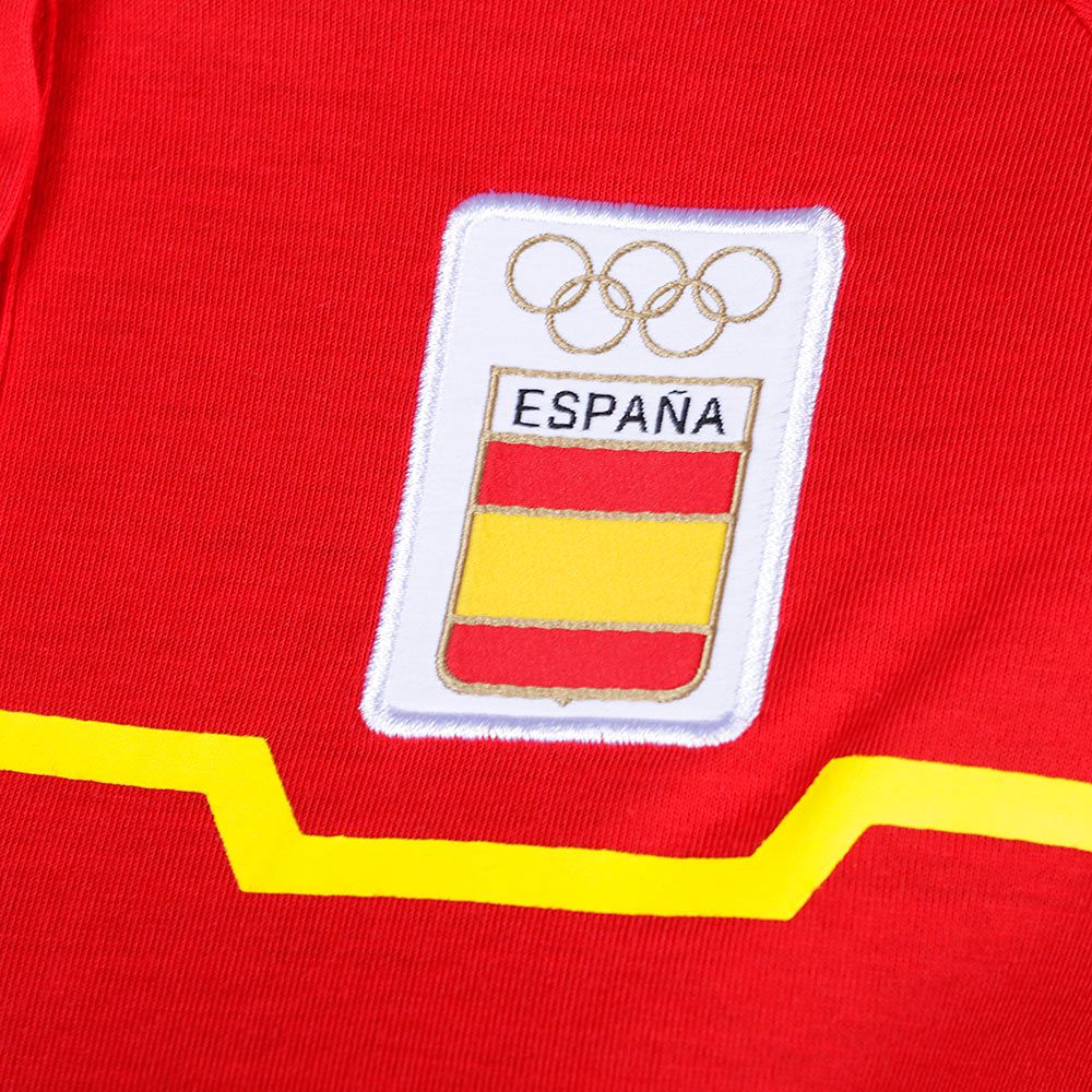 Polo de Paseo Equipo Olímpico Español Rio 2016 Mujer Rojo - Fútbol Factory