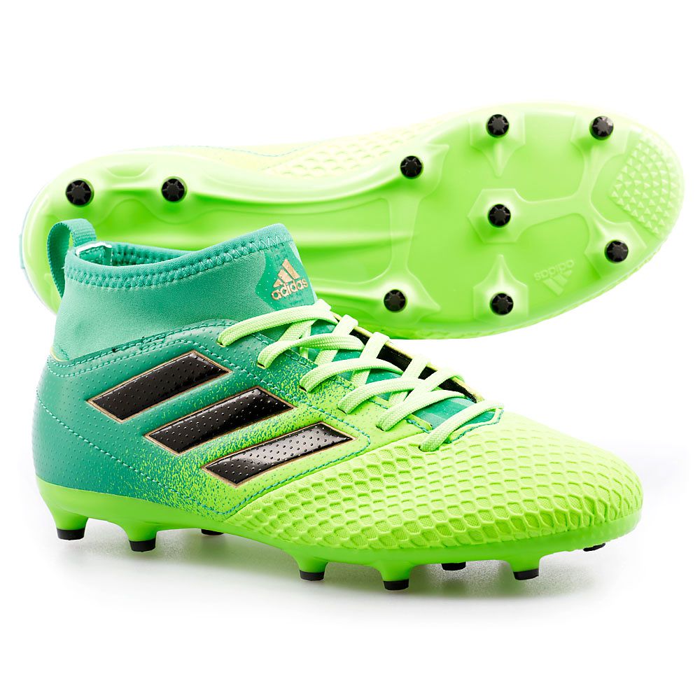 Botas de Fútbol ACE 17.3 Primemesh FG Junior Verde - Fútbol Factory