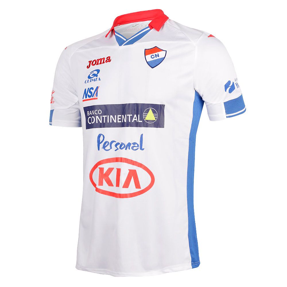 Camiseta 1ª Club Nacional 2016/2017 Blanco - Fútbol Factory