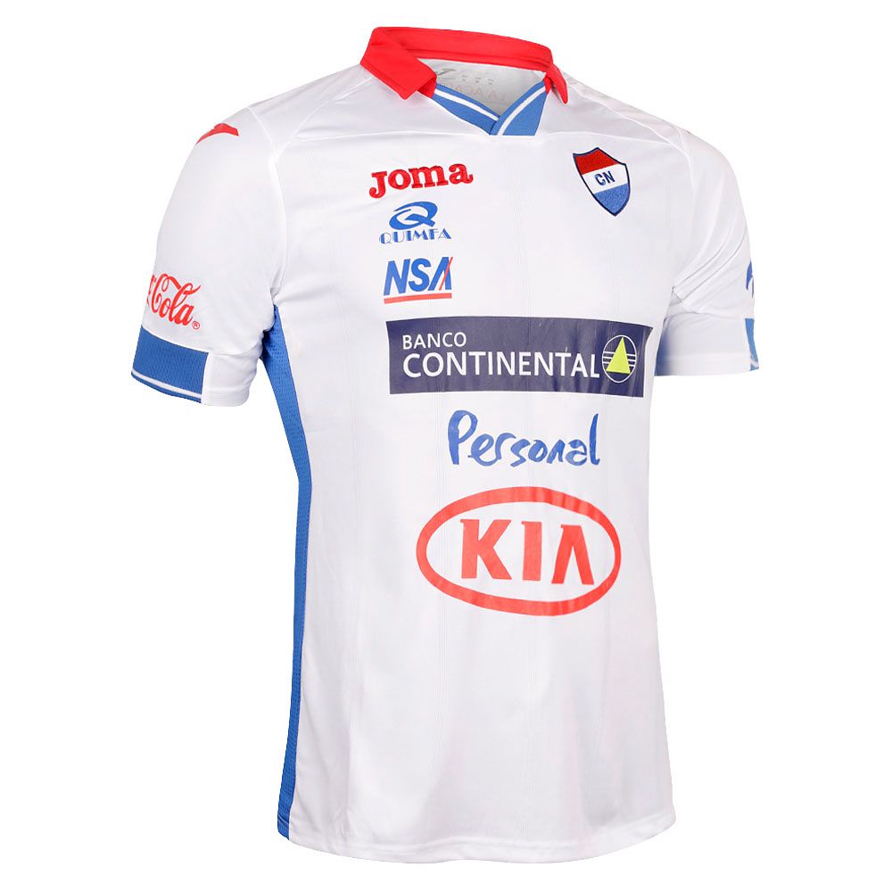 Camiseta 1ª Club Nacional 2016/2017 Blanco - Fútbol Factory