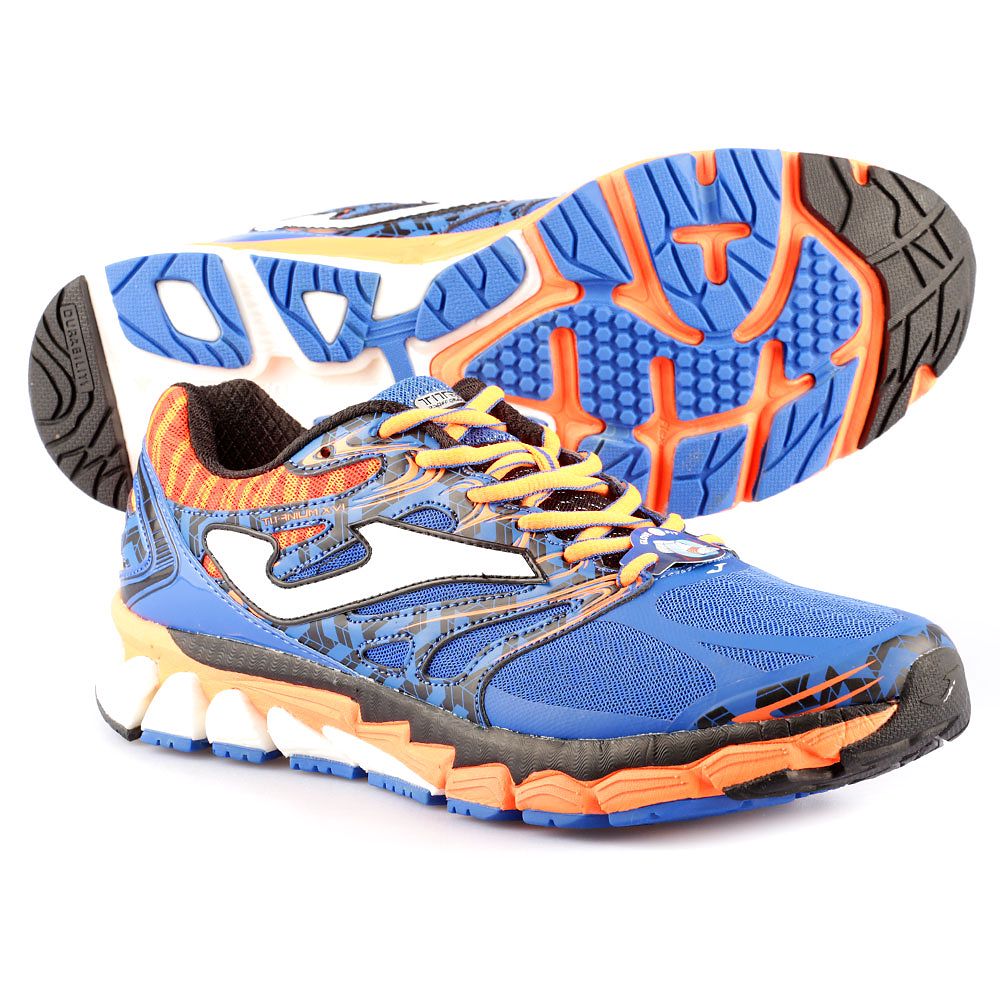 Zapatillas de Running Titanium Royal Naranja - Fútbol Factory