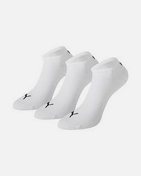 Calcetines de Paseo Sneaker Plain 3P Blanco