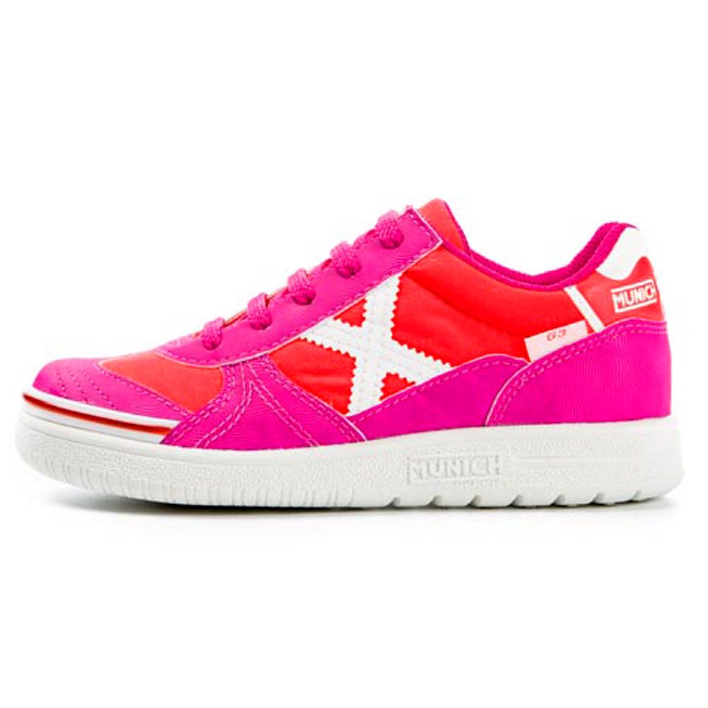 Zapatillas de Fútbol Sala G-3 Kid IN Junior Fucsia Naranja