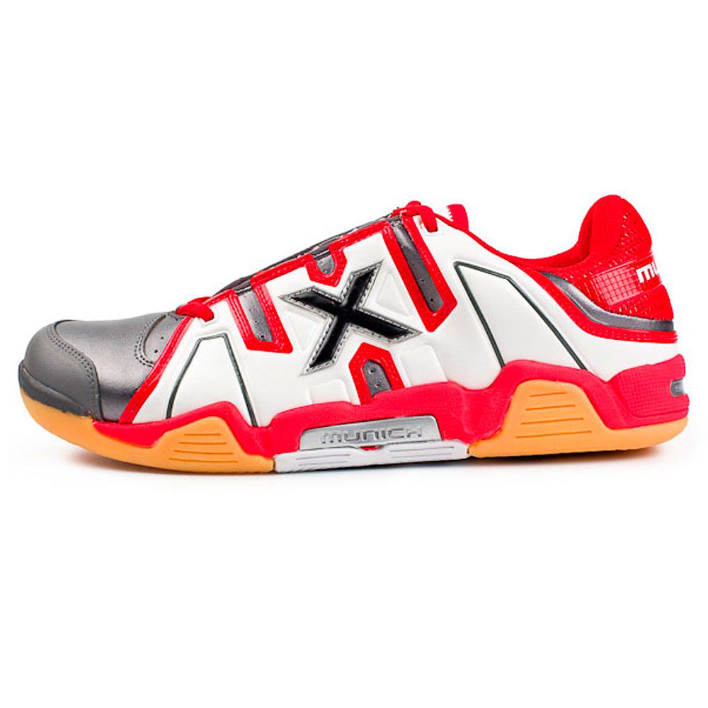 Zapatillas de Balonmano Stealth Rojo Blanco - Fútbol Factory