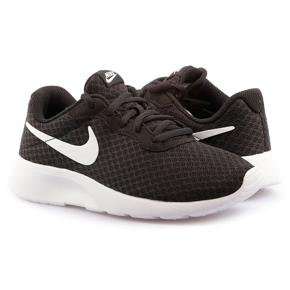 Zapatillas de Paseo Tanjun Junior Negro Blanco - Fútbol Factory