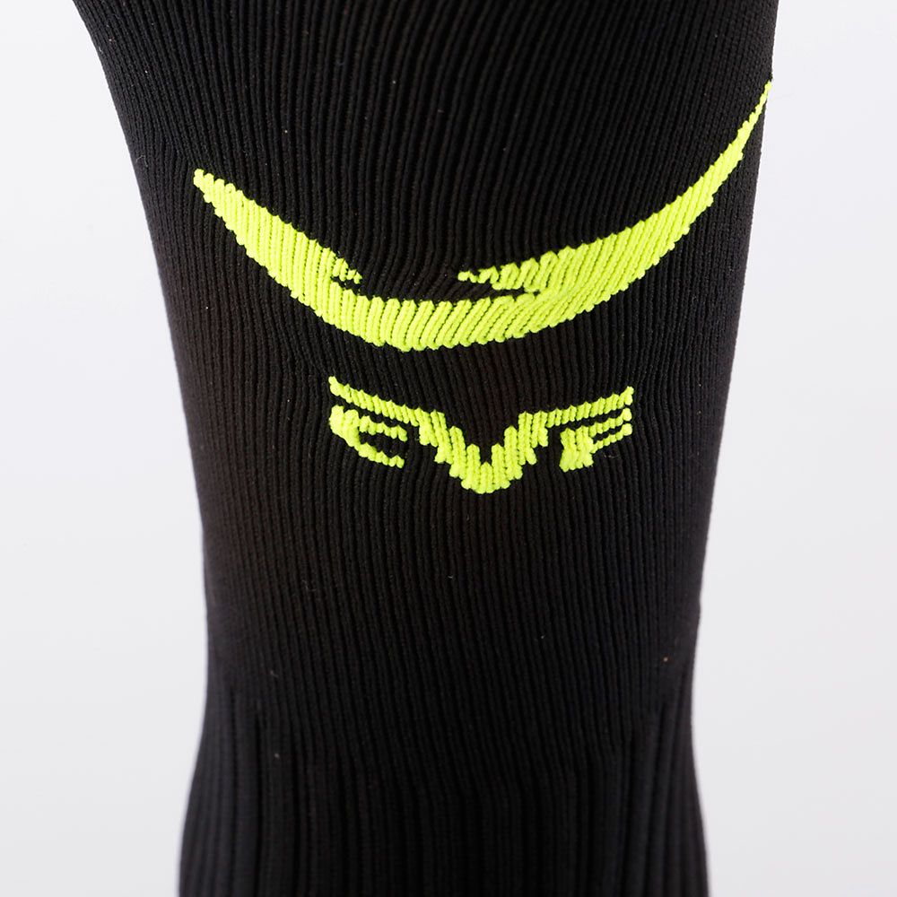 Medias 2ª Villarreal CF 2016/2017 Negro - Fútbol Factory