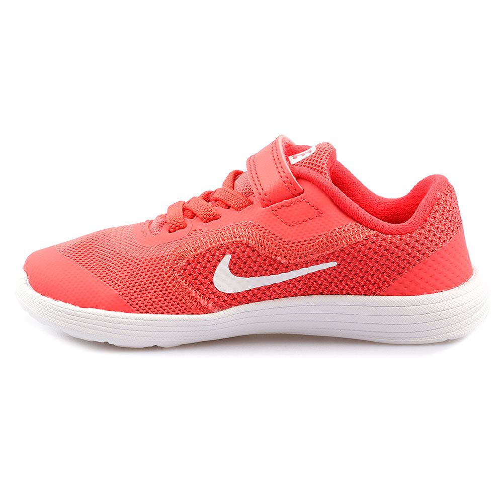 Zapatillas Revolution 3 Velcro Bebé Rojo - Fútbol Factory