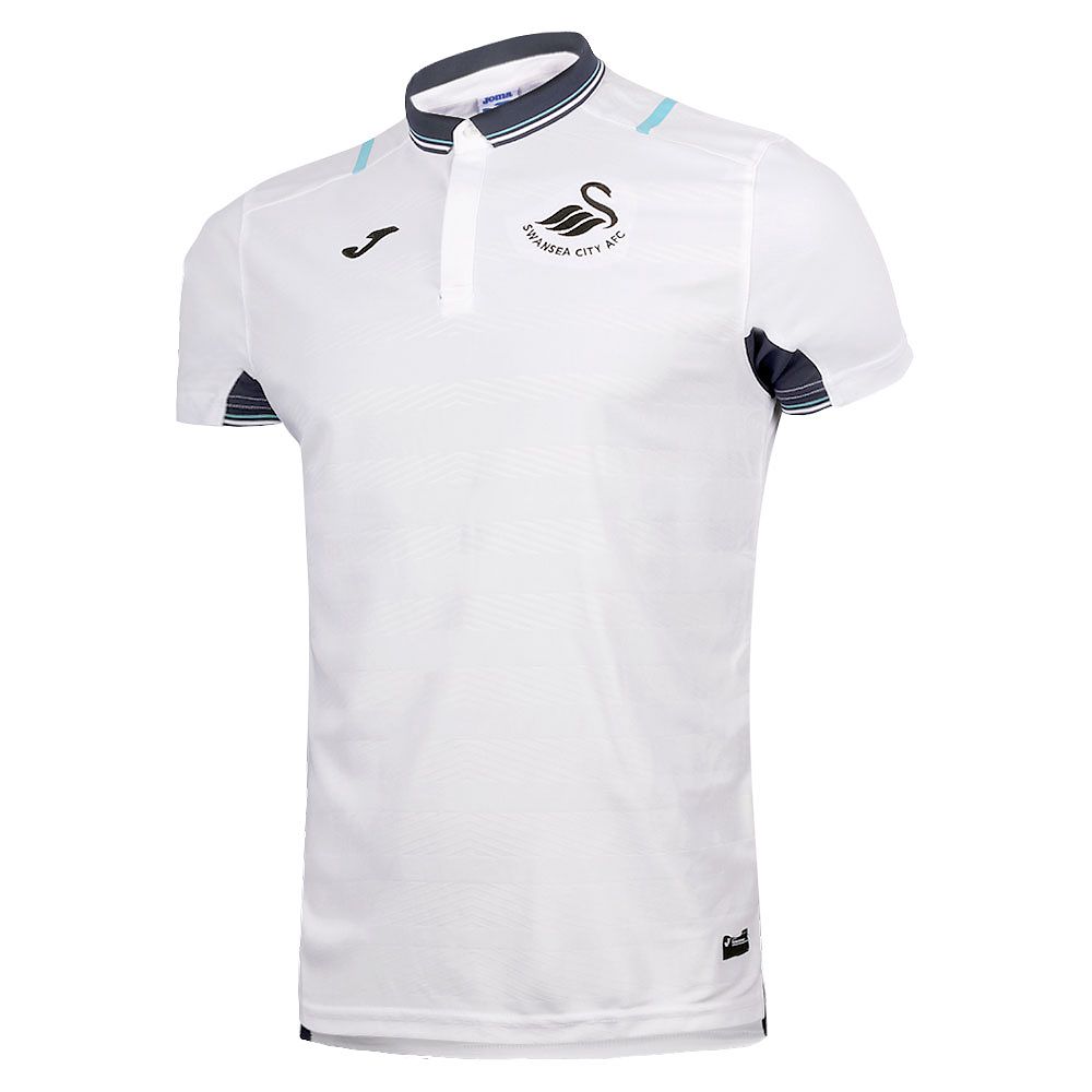 Polo de Paseo Swansea City 2016/2017 Blanco - Fútbol Factory