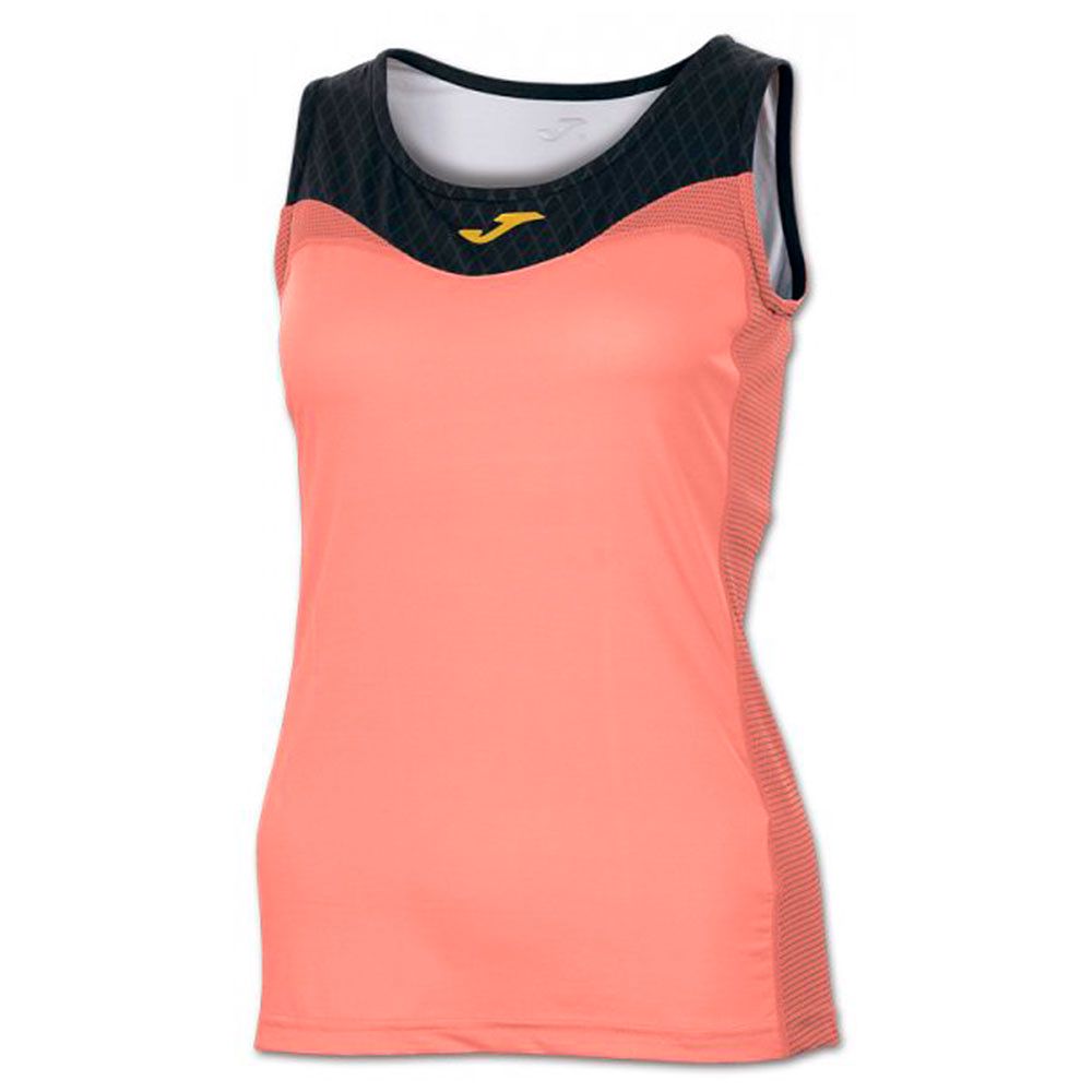 Camiseta Tirantes Free Mujer Salmón Negro - Fútbol Factory