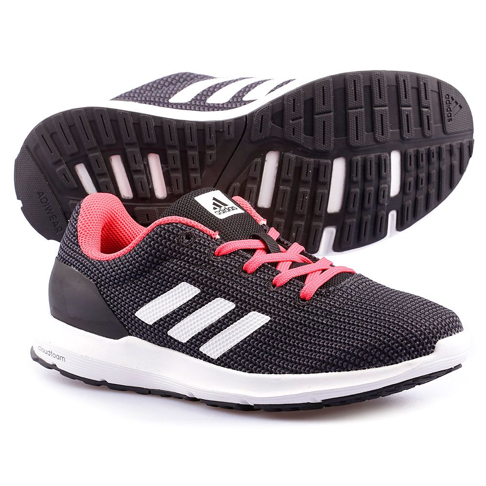 Zapatillas de Running Cosmic Mujer Negro Rojo - Fútbol Factory