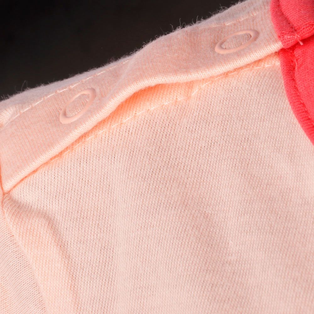 Conjunto de Paseo Summer Easy Bebé Coral Gris - Fútbol Factory