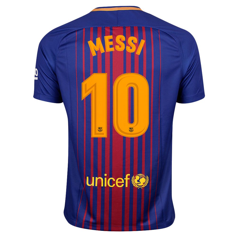 Camiseta 1ª FC Barcelona 2017/2018 Messi Stadium - Fútbol Factory