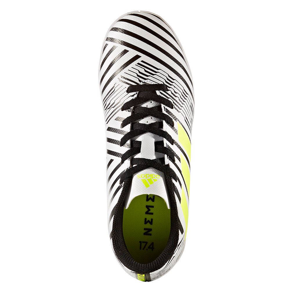 Zapatillas de Fútbol Sala Nemeziz 17.4 IN Junior Blanco Negro - Fútbol Factory
