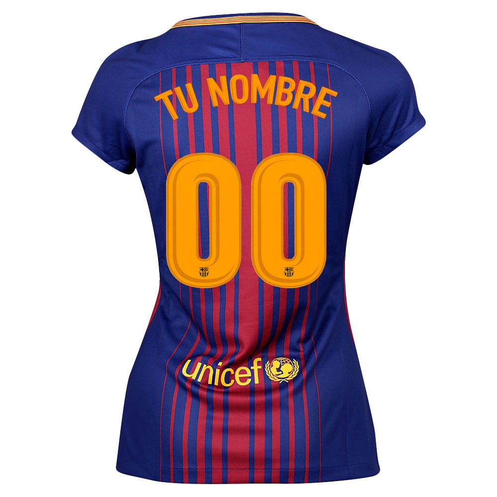 Camiseta barcelona mujer 2017 on sale