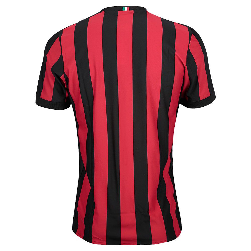 Camiseta 1ª AC Milan 2017/2018 Rojo Negro - Fútbol Factory