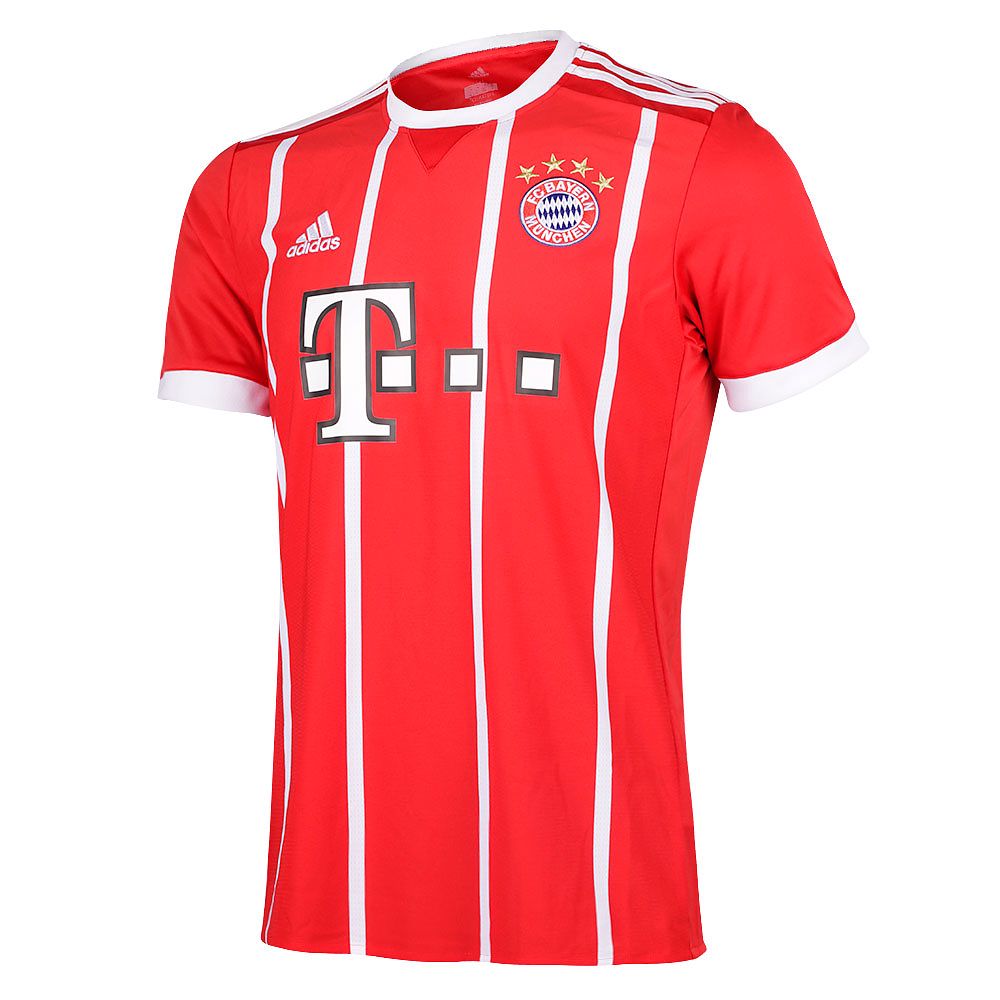 Camiseta 1ª Bayern Munich 2017/2018 Rojo - Fútbol Factory