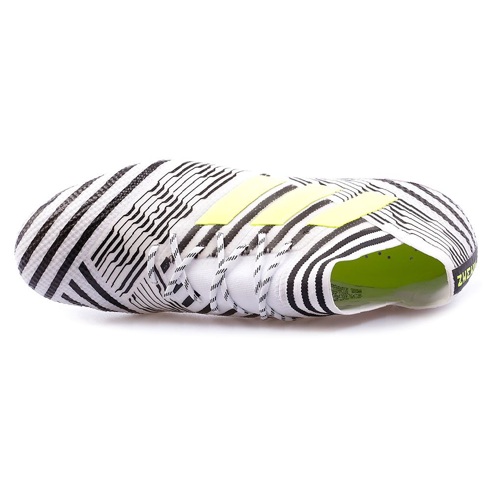 Botas de Fútbol Nemeziz 17.1 FG Blanco Negro - Fútbol Factory