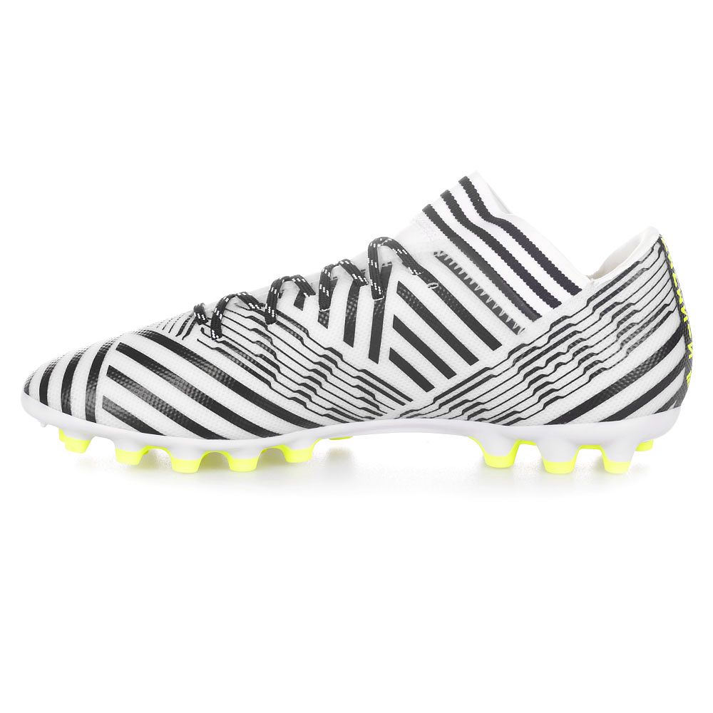 Botas de Fútbol Nemeziz 17.3 AG Blanco Negro - Fútbol Factory