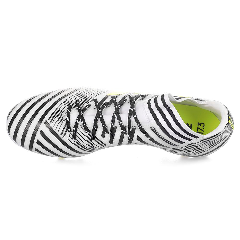Botas de Fútbol Nemeziz 17.3 AG Blanco Negro - Fútbol Factory