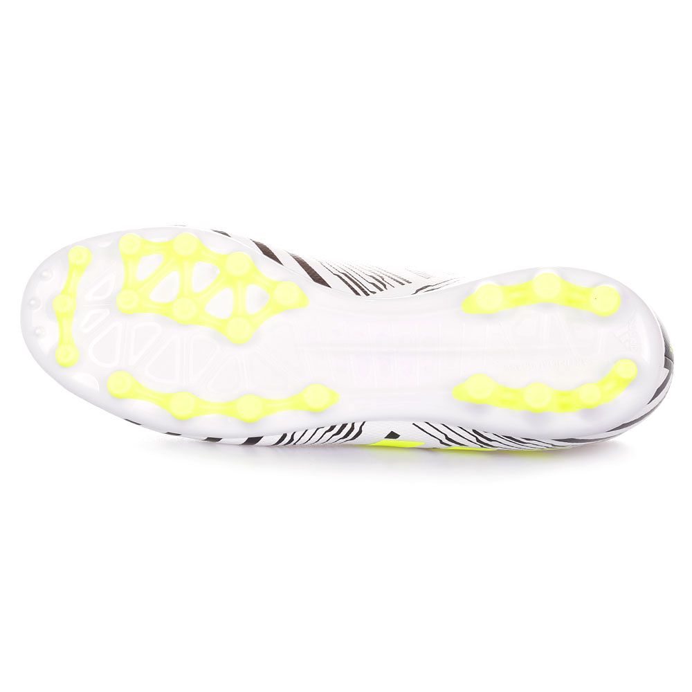 Botas de Fútbol Nemeziz 17.3 AG Junior Blanco Negro - Fútbol Factory