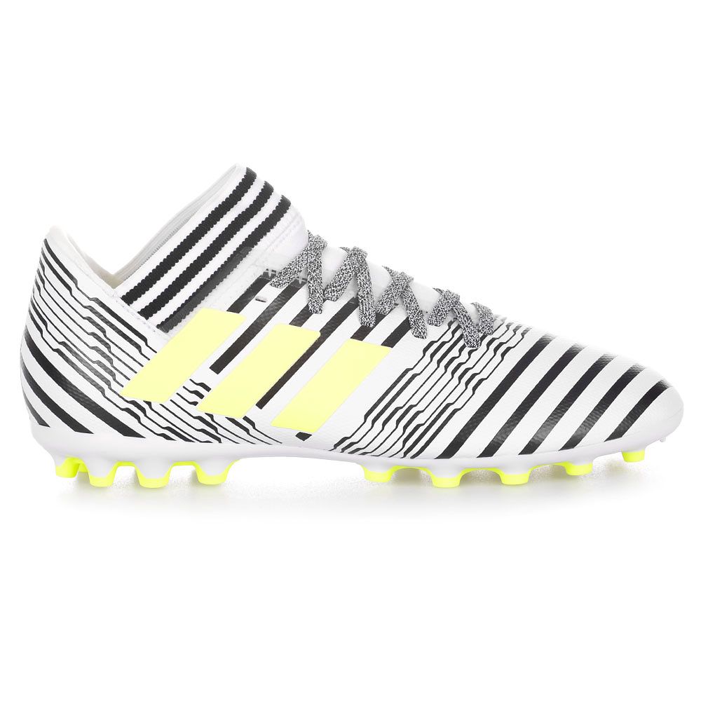 Botas de Fútbol Nemeziz 17.3 AG Junior Blanco Negro - Fútbol Factory