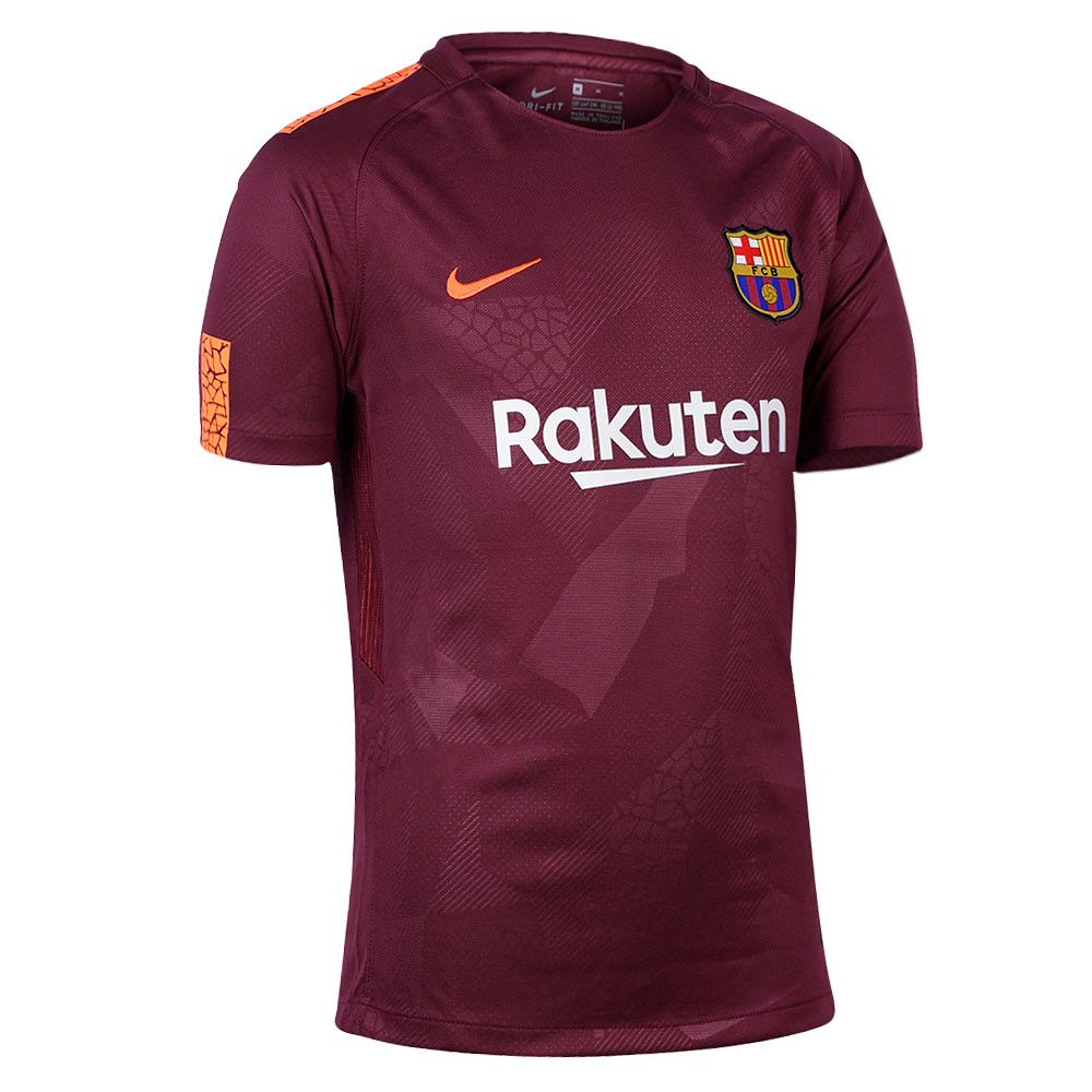 Camiseta 3 FC Barcelona 2017 2018 Junior Granate