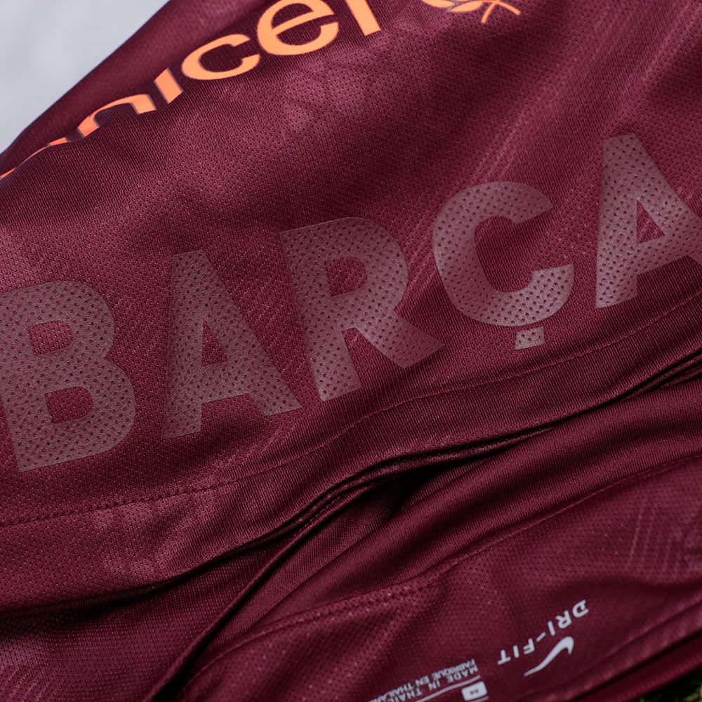 Camiseta 3ª FC Barcelona 2017/2018 Mujer Granate - Fútbol Factory
